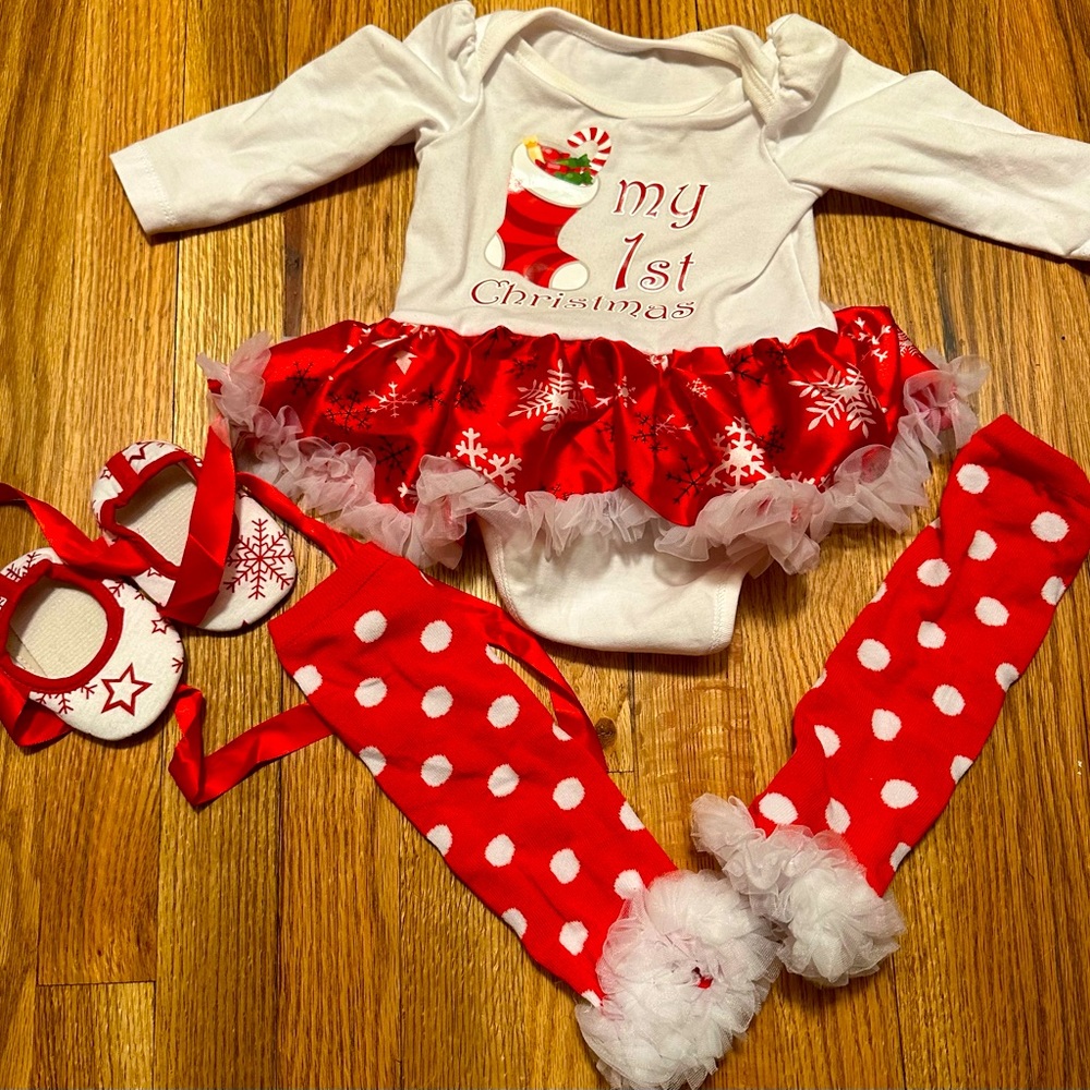 My first Christmas dress